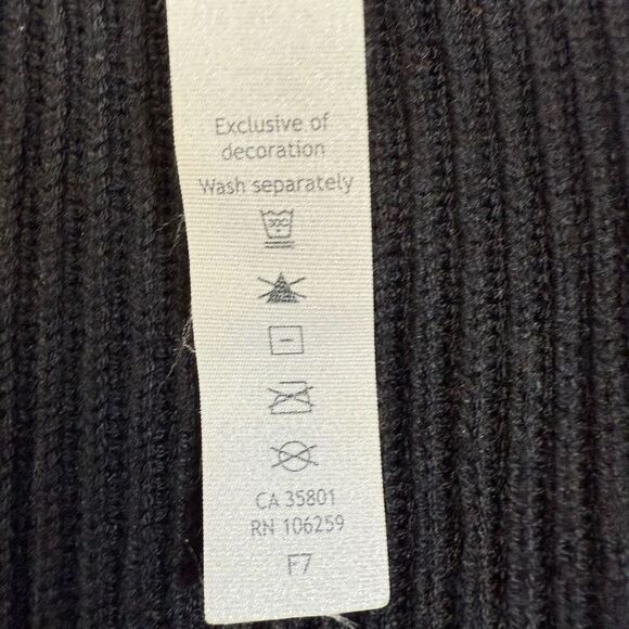 Lululemon Restful Intention Sweater Size S Black Heathered Core Dark Grey 25632 - Picture 4 of 8